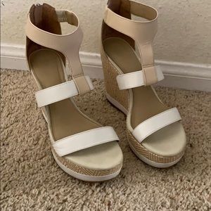 ANTONIO MELANI CAM T-STRAP LEATHER WHITE/SAND 8